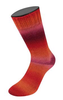 Meilenweit 100 Color Mix Socke in Farbe 8059